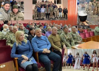 В Ужгороді з нагоди Дня ЗСУ студенти УжІКІМ дали концерт для ветеранів АТО (відео)