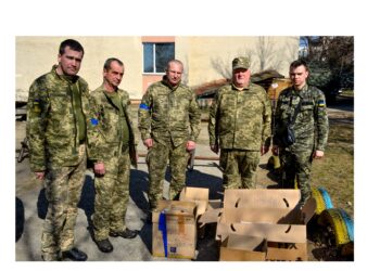 Благодійний центр МКЄ ПЦУ та КаУ ім. Августина Волошина «Срібна Земля» передав медикаменти для потреб територіальної оборони в м. Ужгород
