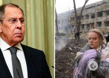 Лавров визнав, що Росія розбомбила пологовий будинок у Маріуполі, але спробував звинуватити у всьому “Азов”. Відео