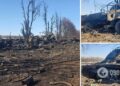“Ласкаво просимо до пекла”: на Сумщині ЗСУ спалили колону окупантів. Фото