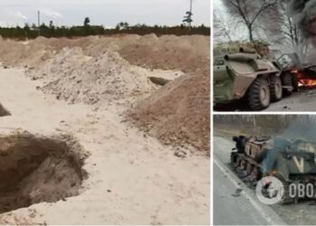 “Втрат нема?” В Росії заздалегідь вирили могили для вбитих на війні в Україні окупантів