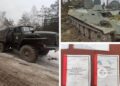 На Чернігівщині ЗСУ знищили колону російських окупантів та захопили ворожі документи. Фото
