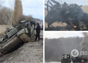 На Чернігівщині територіальна оборона знищила ворожу техніку. Фото