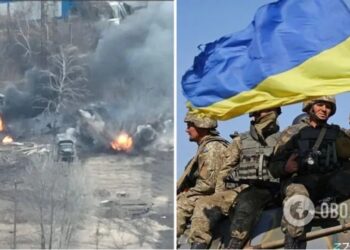 Українські військові розгромили колону ворожої техніки: уцілів лише один окупант. Фото і відео