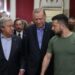 У Львові пройшла тристороння зустріч президентів Зеленського й Ердогана з генсеком ООН Гутеррешем. Фото