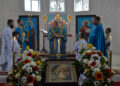 Єпископ Мукачівський і Карпатський Віктор Бедь очолив Божественну літургію у кафедральному храмі ПЦУ в с. Лазещина Рахівського району