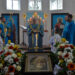 Єпископ Мукачівський і Карпатський Віктор Бедь очолив Божественну літургію у кафедральному храмі ПЦУ в с. Лазещина Рахівського району