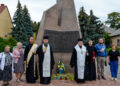 У день жалоби оголошеної на Закарпатті, духовенство ПЦУ відслужило літію за полеглими воїнами на алеї Слави цвинтаря Кальварія у м. Ужгород