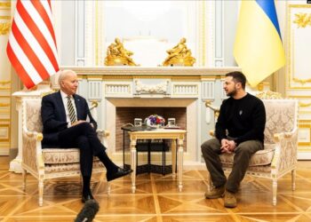 Байден приїхав до Києва і зустрівся з Зеленським