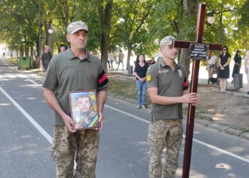 В Ужгороді відбувся чин похорону захисника України Норберта Паулика