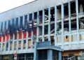Росіяни вдруге обстріляли бібліотеку в Херсоні