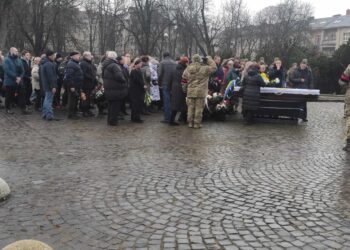 В Ужгороді відбувся чин похорону воїна Степана Балла