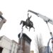 У Києві демонтували пам’ятник Щорсу