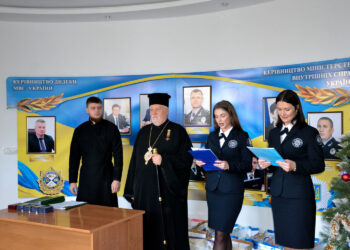 Єпископ Мукачівський і Карпатський Віктор Бедь відвідав Закарпатський криміналістичний центр МВС України напередодні Різдва Христового