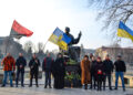 Представники Мукачівсько-Карпатської єпархії ПЦУ, КаУ ім. Августина Волошина, борців за незалежність України та Закарпатської крайової організації НРУ відзначили День Соборності України