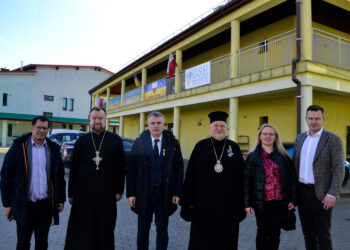 Президент КаУ ім. Августина Волошина єпископ Віктор Бедь, на запрошення бургомістра Міста і Гміни Величка Польської Республіки Артура Козіола, відвідав центр розміщення українських вимушених переселенців-біженців