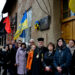 Представники РУХу, української громадськості та духовенства ПЦУ встановили поминальній віночок на будинку Августина Волошина в м. Ужгород