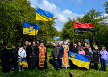 Представники НРУ, громадськості, за участі духовенства ПЦУ, молитовно ушанували розстріляних Карпатських січовиків на Ужоцькому перевалі у 1939 році
