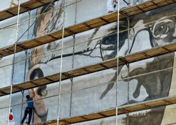 До 150-річчя Августина Волошина прикарпатці подарували Ужгороду мурал з зображенням президента Карпатської України (ФОТО)