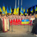 Представники кліру Мукачівсько-Карпатської єпархії ПЦУ взяли участь у молитовній зустрічі сонця та покладанні квітів до пам’ятника Тарасу Шевченка у День незалежності України в м. Ужгород