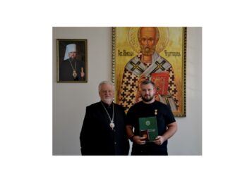 Віталій Дупин, заступник голови Ужгородської РДА-РВА удостоєний медалі «Святих рівноапостольних Кирила і Мефодія» до 30-річчя від Дня народження
