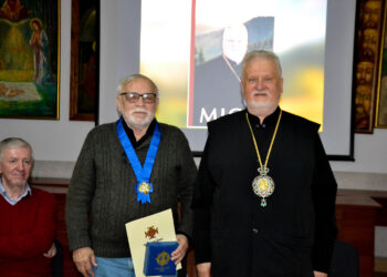 Лауреат Шевченківської премії Роман Горак удостоєний Блаженнішим Митрополитом Епіфанієм ордена святого апостола Андрія Первозваного