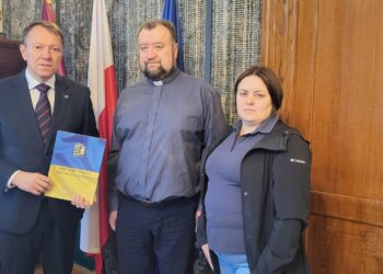 Керівник представництва КаУ ім. Августина Волошина у Польщі протоієрей Юрій Пилипець провів зустріч з ректором Краківського економічного університету
