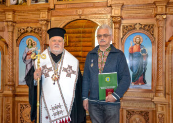 Олександр ЧЕРЕПАХА, голова Закарпатської крайової організації НРУ, удостоєний ордена «Августина Волошина»