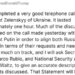 Трамп назвав розмову з Зеленським дуже хорошою. Вона тривала близько години, обговорили вчорашню бесіду з Путіним