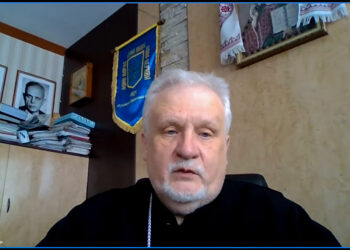 Професор, єпископ Віктор Бедь прочитав лекцію з богословсько-історичного аналізу рішень перших семи Вселенських Соборів для студентів КаУ ім. Августина Волошина та УУБА
