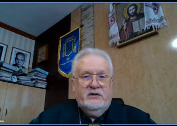 Професор, єпископ Віктор Бедь прочитав лекцію з доктринальних і дисциплінарних основ канонічного права для студентів КаУ імені Августина Волошина та УУБА