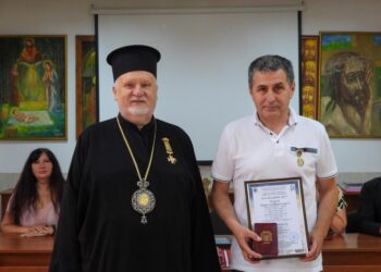 Михайло Басараб нагороджений медаллю «Святого преподобного Нестора Літописця» за розвиток української духовної та поетичної культури