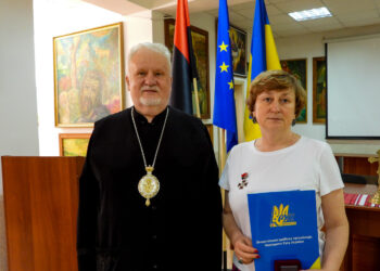 Громадсько-політична діячка Антоніна Вчорашня удостоєна ордена «Хрест за Честь та Віру» з нагоди 35-річчя прийняття Декларації про державний суверенітет України