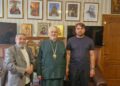 Єпископ Мукачівський і Карпатський Віктор Бедь зустрівся з професором Миколою Зимомрею та видавцем Богданом Головком