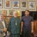 Єпископ Мукачівський і Карпатський Віктор Бедь зустрівся з професором Миколою Зимомрею та видавцем Богданом Головком