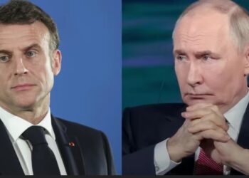 Уперше з вересня 2022 року Макрон і Путін провели телефонну розмову