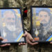 Ужгород попрощався з двома українськими воїнами-героями: Олександром Дзуринцем та Юрієм Бачкаєм