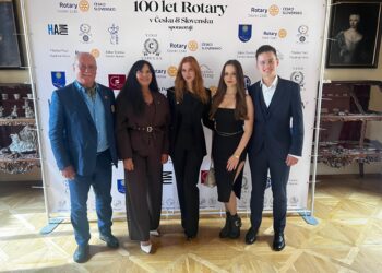 Директор Ужгородського коледжу Карпатського університету імені Августина Волошина – Тетяна Андрусь взяла участь у святкуванні 100-річчя Ротарі в Чехії та Словаччині