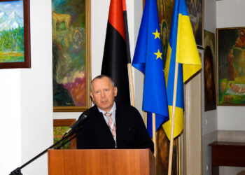 Професор Олександр Саган прочитав лекцію з актуальних питань релігійної ситуації в Україні для студентів КаУ ім. Августина Волошина та УУБА