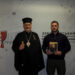 Єпископ Мукачівський і Карпатський Віктор Бедь провів зустріч з Рудольфом Дзуринцем, директором Закарпатського музично-драматичного театру, побратимом по 212-му ОБ ТрО ЗСУ