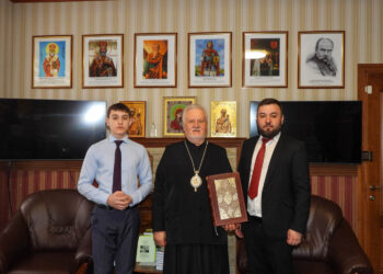 Єпископ Мукачівський і Карпатський Віктор Бедь провів зустріч з українським дипломатом Мирославом Денисом