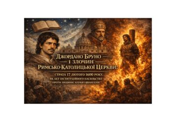 Страта Джордано Бруно (17 лютого 1600 р.) як акт інституційного насильства Римсько-Католицької Церкви: історико-правовий і богословський аналіз