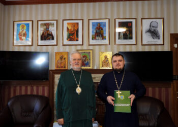 Керуючий Мукачівсько-Карпатською єпархією єпископ Віктор Бедь провів зустріч з протоієреєм Віталієм Пронюком та призначив його благочинним Ужгородського районного благочиння