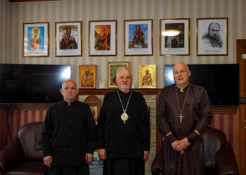 Єпископ Мукачівський і Карпатський Віктор Бедь провів зустріч з ієреєм Едуардом Грабенком, священнослужителем та викладачем Мукачівського військового ліцею