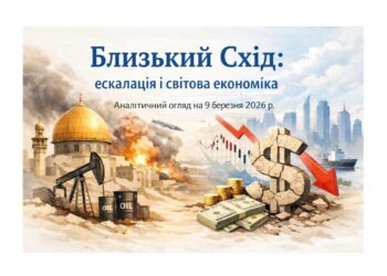 Ескалація на Близькому Сході, інформаційні маніпуляції та реальні ризики для світової економіки (станом на 9 березня 2026 року)