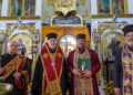 Керуючий Мукачівсько-Карпатською єпархією єпископ Віктор Бедь привітав та нагородив медаллю святого Володимира протоієрея Василя Черевка з нагоди 60-річчя від дня народження