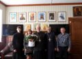 Представники Свято-Михайлівської парафії селища Кольчино на чолі з настоятелем привітали єпископа Віктора Бедь з Днем народження