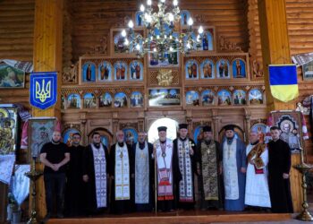 Уповноважені представники єпархіального духовенства привітали єпископа Мукачівського і Карпатського Віктора Бедь із Днем народження та соборно відслужили подячний молебень