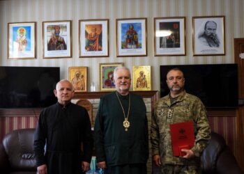 Блаженніший Предстоятель ПЦУ удостоїв протоієрея Анатолія Натолочного ордена «Святого великомученика Юрія Переможця» з нагоди 25-річчя священницького служіння