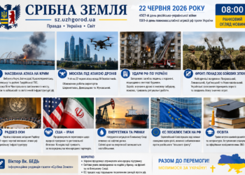 РАНКОВИЙ ОГЛЯД НОВИН НА 22 ЧЕРВНЯ 2026 РОКУ